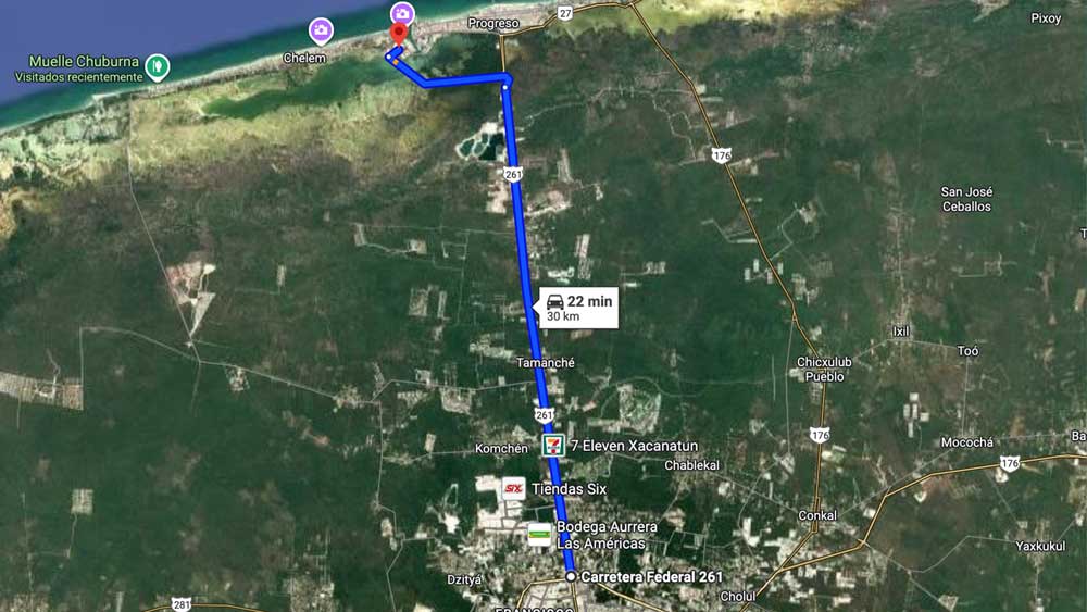 Playa de Yucalpetén