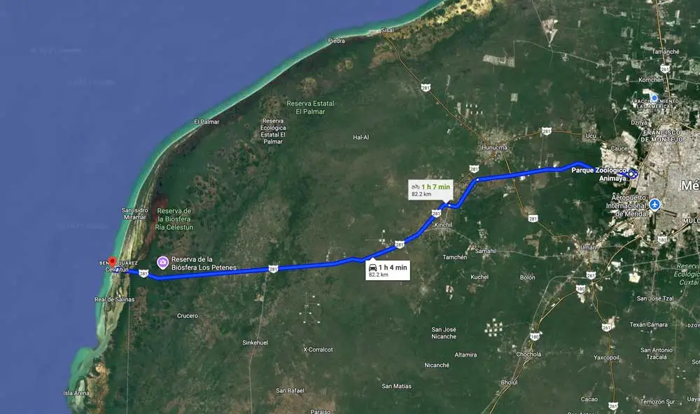 Celestún, una de la Playas más Bellas de Yucatán