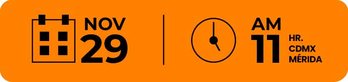 Fecha Webinar 29 de Noviembre de 2027