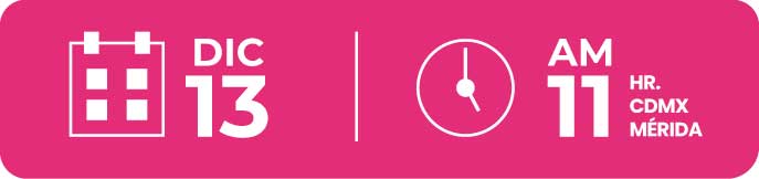 Calendario Webinar Cómo Invertir en Mérida Diciembre 13 2025