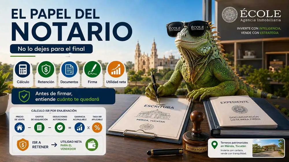 ISR Impuesto Sobre la Renta de Terrenos en Mérida El Papel del Notario