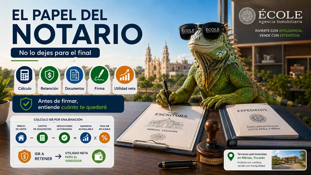 ISR Impuesto Sobre la Renta de Terrenos en Mérida El Papel del Notario