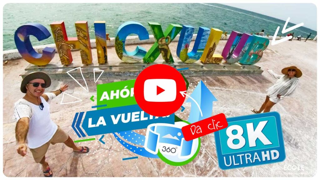 Playa Chicxulub Yucatán Video Calando Playas de Yucatán