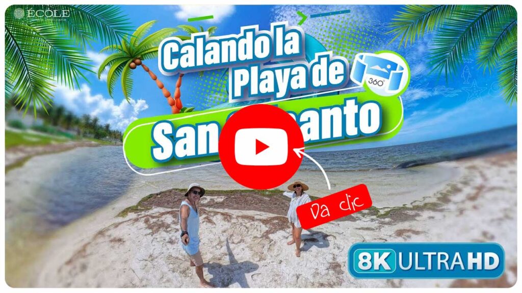 Playa San Crisanto Yucatán Video Calando Playas de Yucatán
