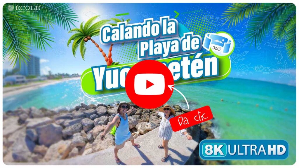 Playa Yucatlpetén Yucatán Video Calando Playas de Yucatán