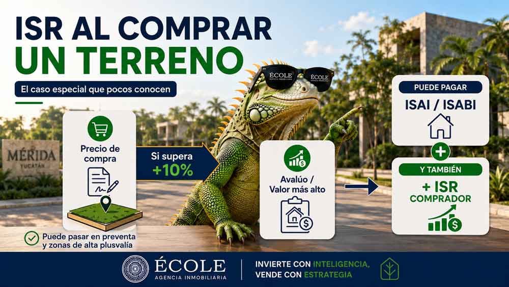 Impuestos en Terrenos en Mérida, ISR al Comprar un Terreno