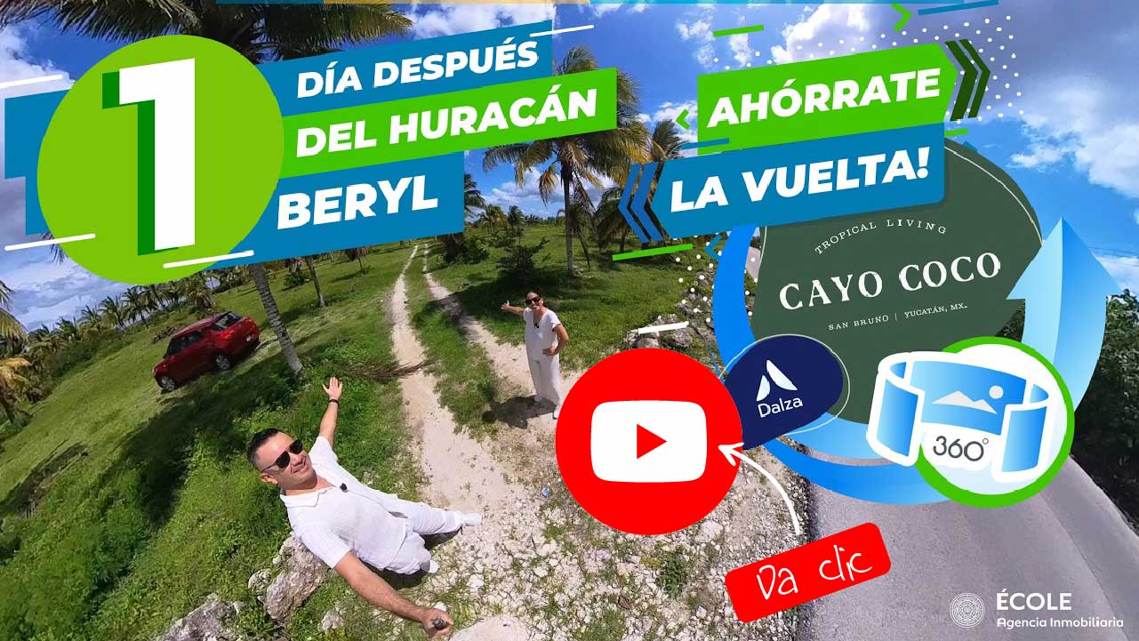 Ahórrate la Vuelta a Cayo Coco Tropical Living un día después del paso del Huracán Beryl