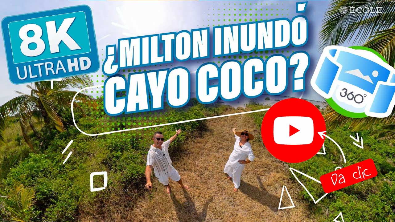Ahórrate la Vuelta a Cayo Coco Tropical Living un día después del paso del Huracán Milton