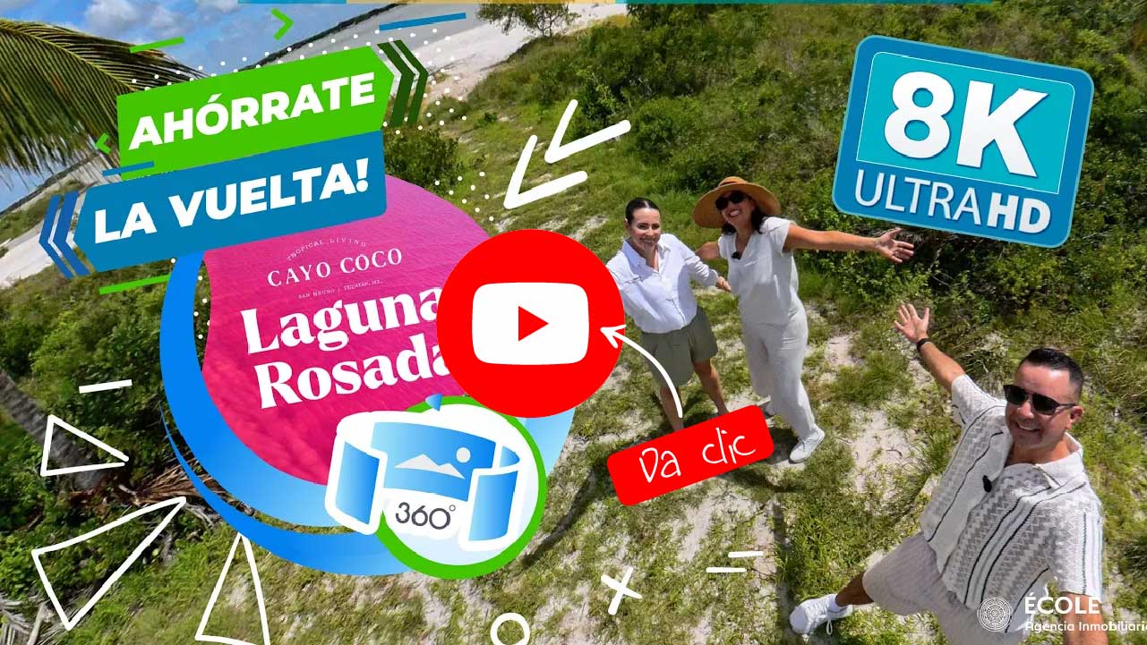 Ahórrate la Vuelta a la Laguna Rosada en Cayo Coco Tropical Living con Majo Salazar de Dalza Desarrollos