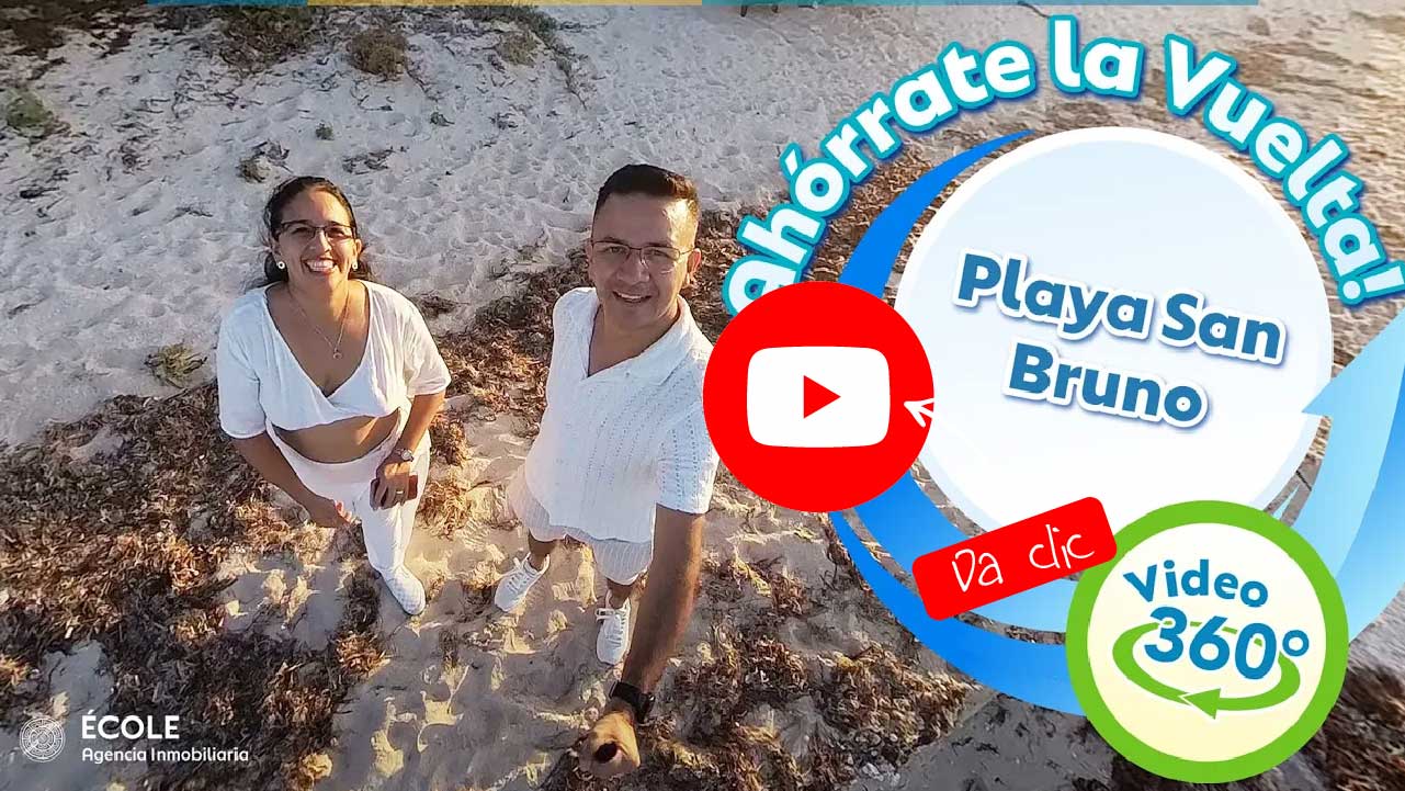 Ahórrate la Vuelta a la Playa de San Bruno Yucatán, a solo 140 metros de Cayo Coco Tropical Living