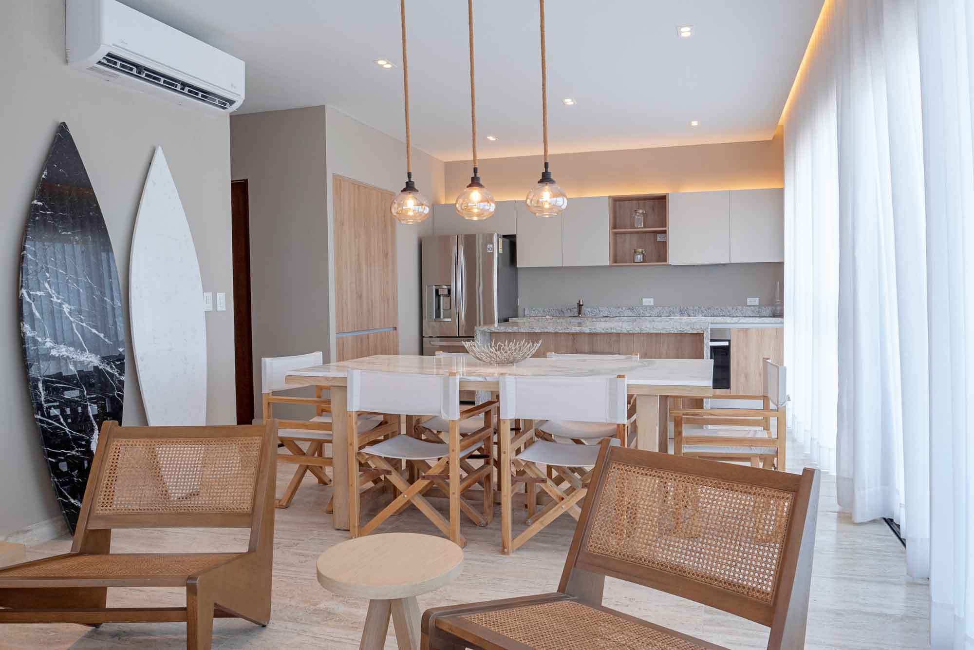 Sala Comedor de Yucalpetén Resort Marina