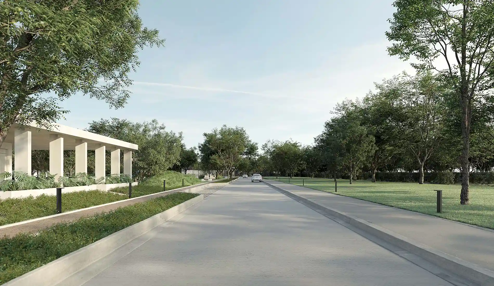 Acceso a Cluster Nórtico Residencial
