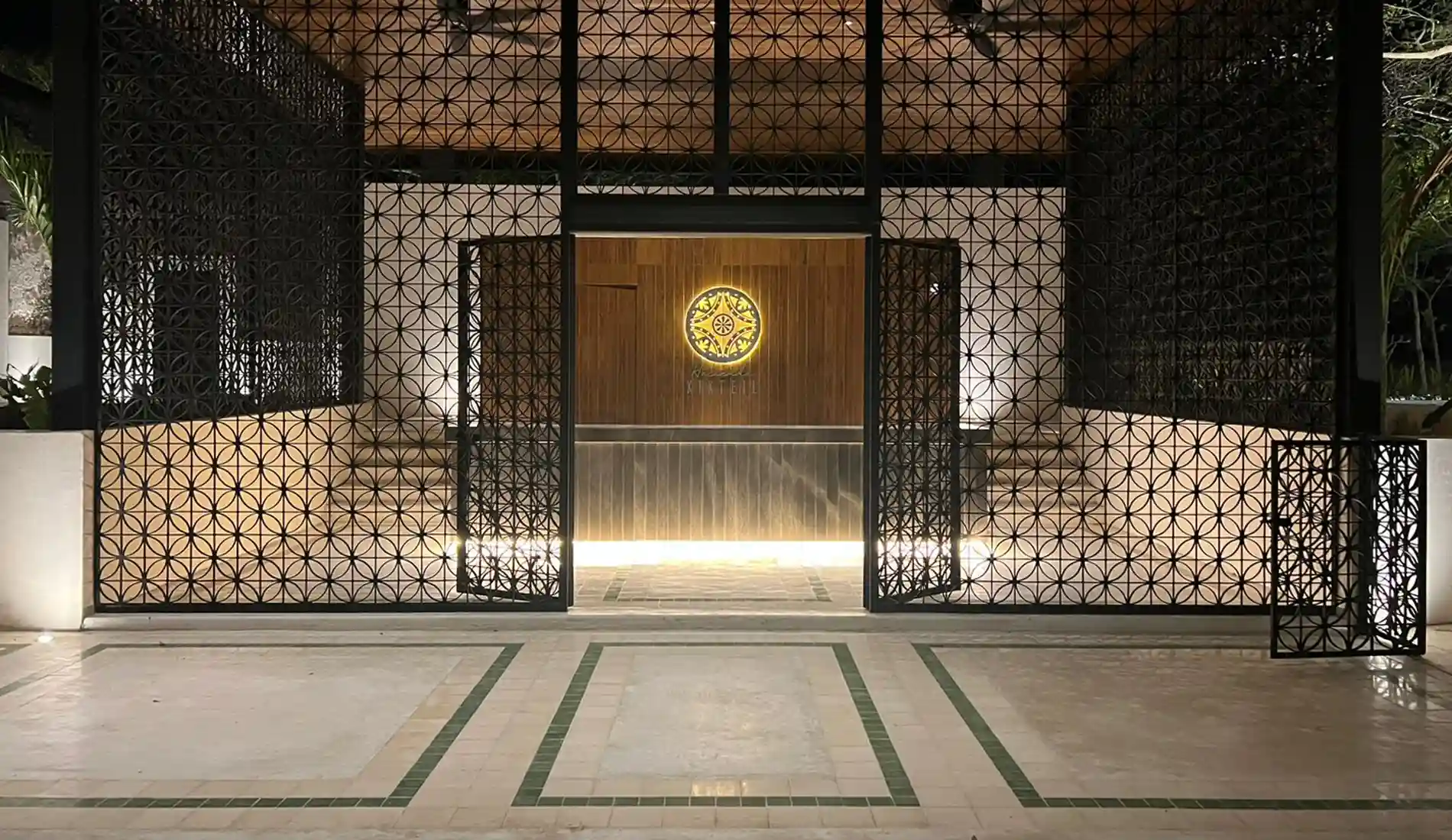 Acceso Casa Club Hacienda Kikteil Mérida