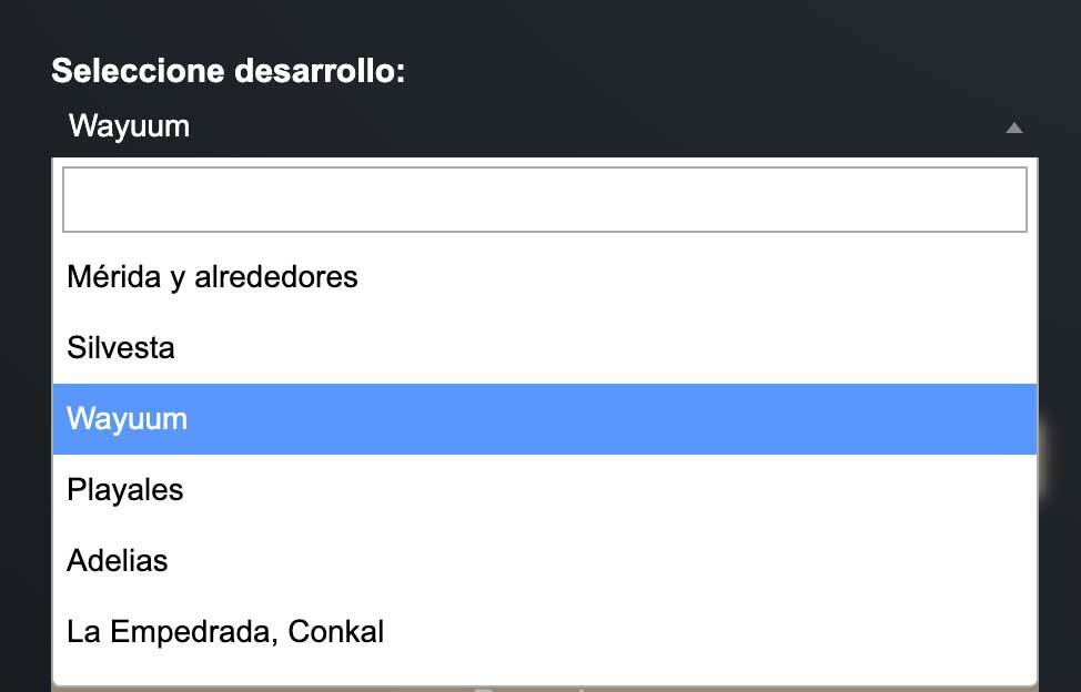 Como de selección Wayúum Gran Comunidad Residencial