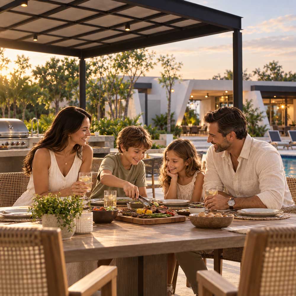 Familia en Blanca Residencial