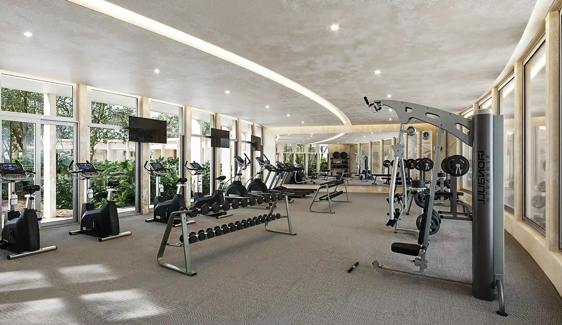 Gimnasio Nórtico Residencial Mérida