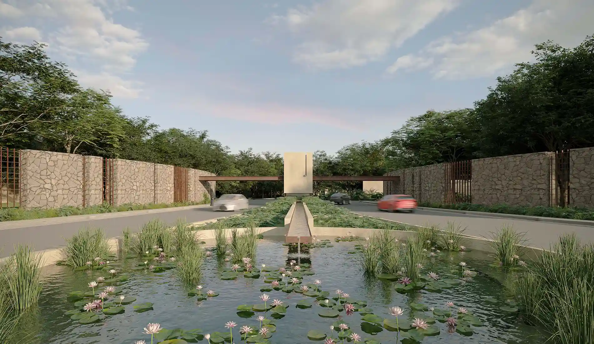 Acceso a Nórtico Residencial