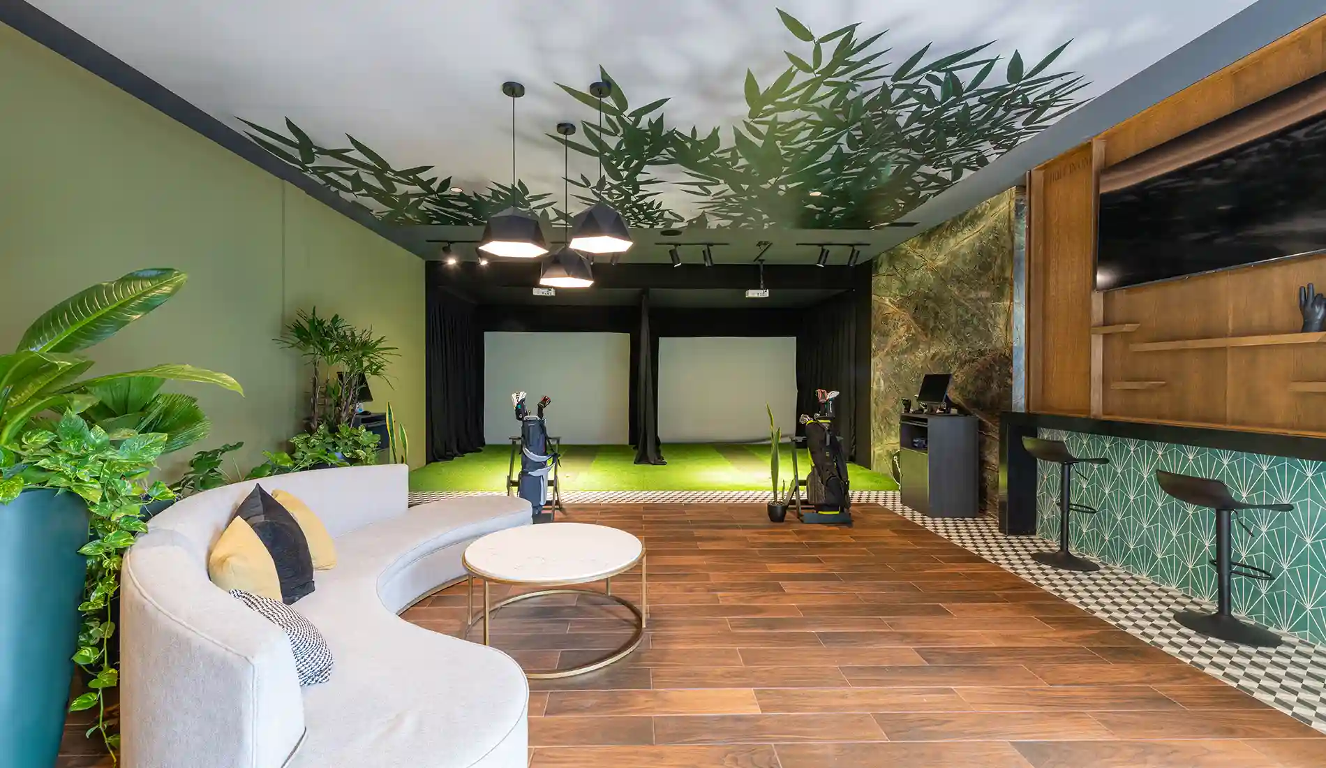 Sala de Simuladores de Golf Provincia Residencial