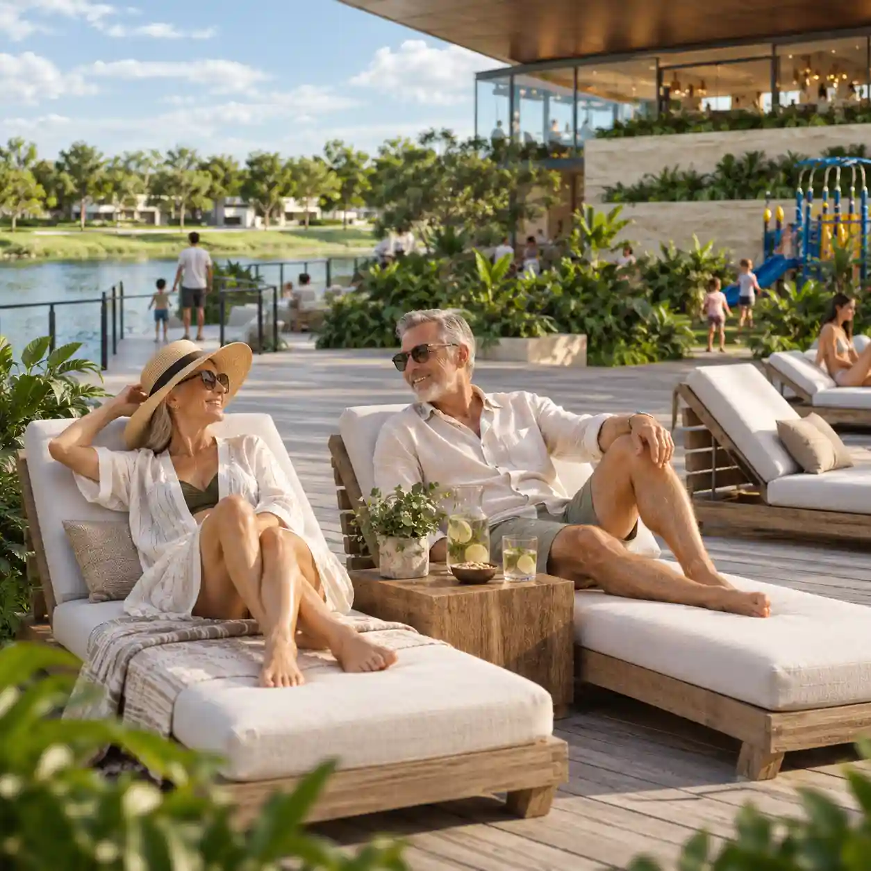 Pareja Retirada Gran Provincia Residencial