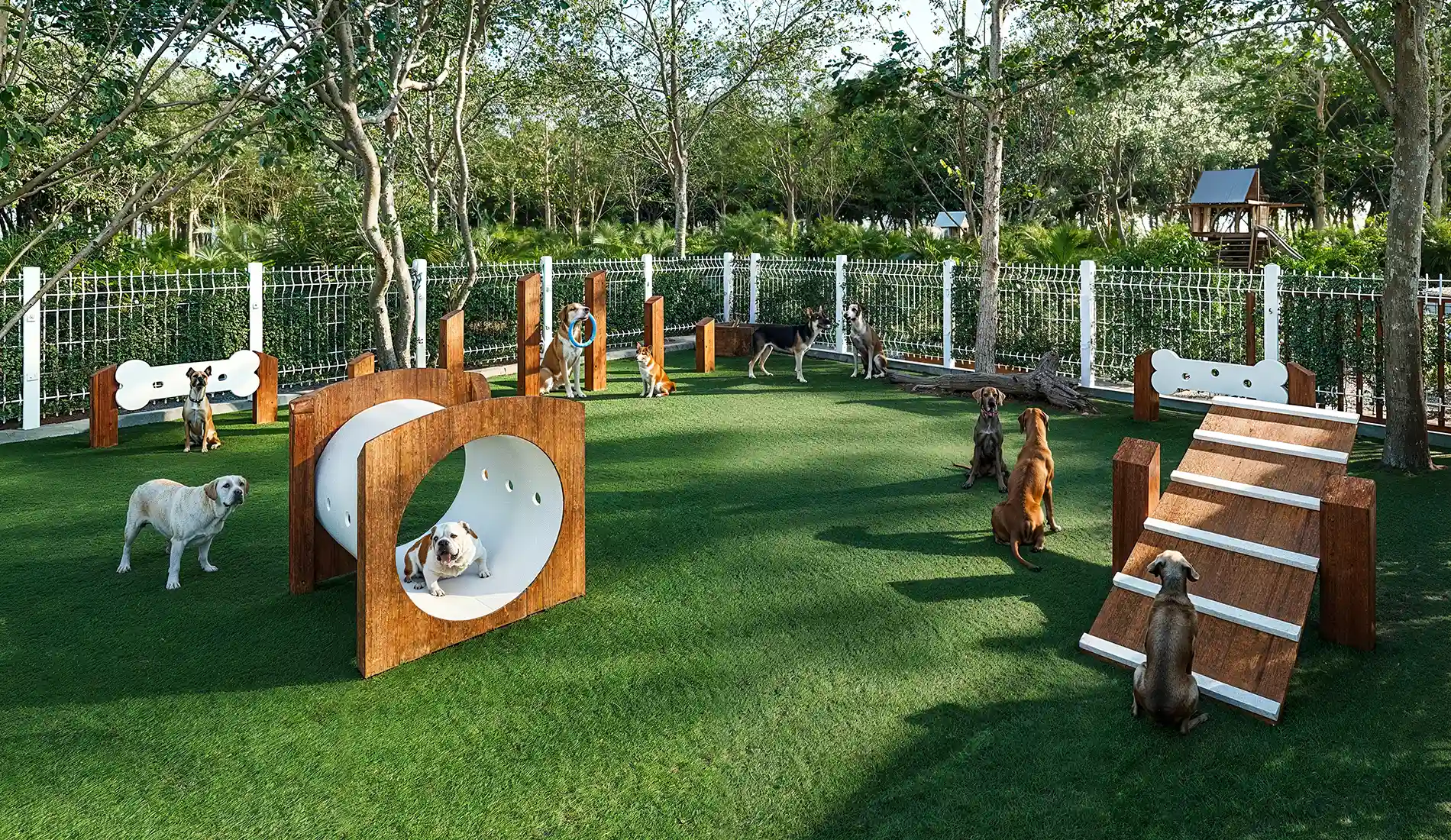 Espacio central casa club Nórtico Residencial