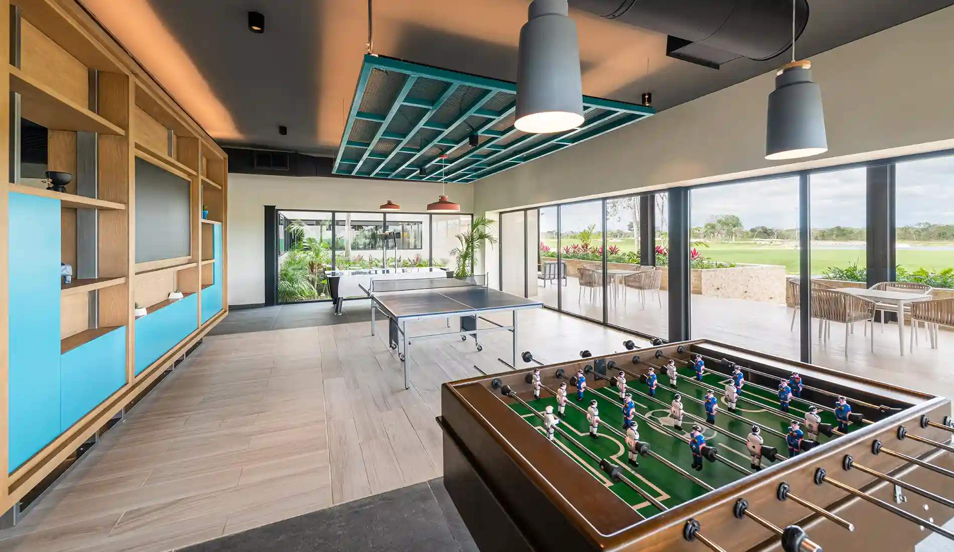 Futbolito y Ping Pong en Juniors Club Provincia Residencial Mérida Yucatán