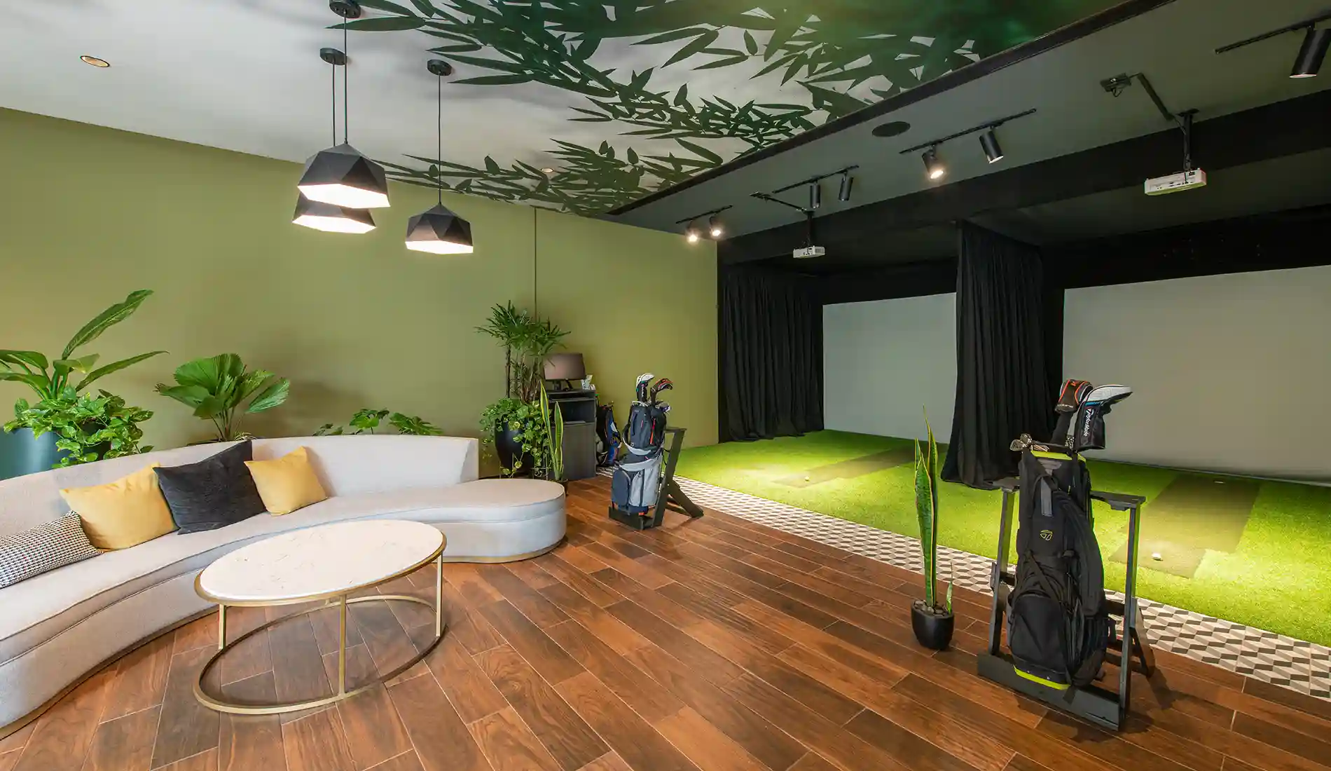 Sala de Simuladores de Golf