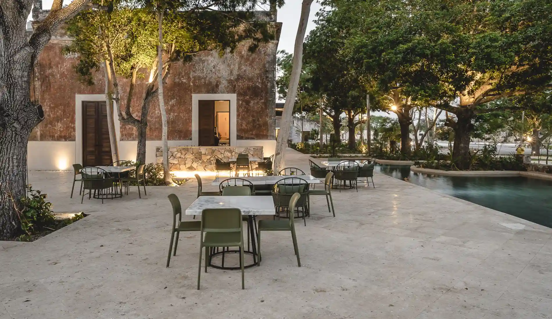 Terraza Casa Club Hacienda Kikteil