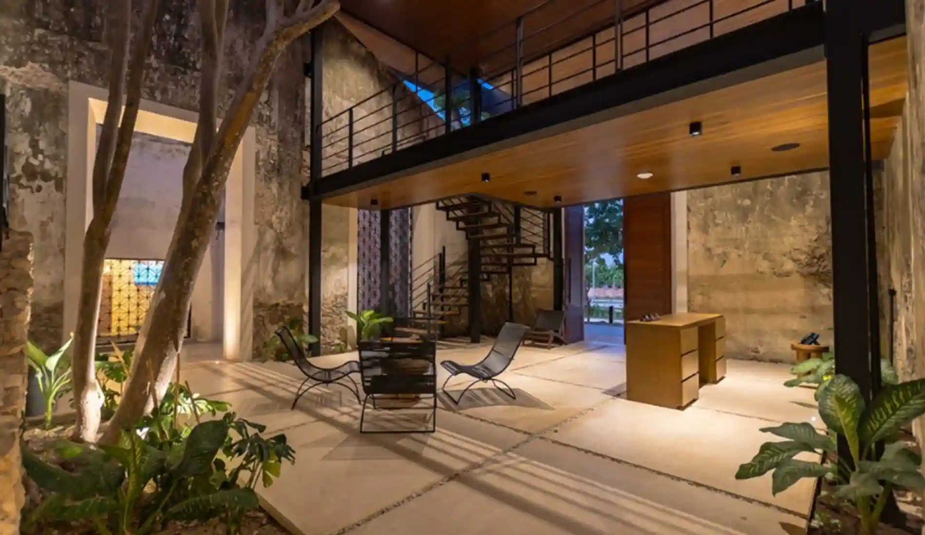 Vestíbulo Casa Club Hacienda Kikteil