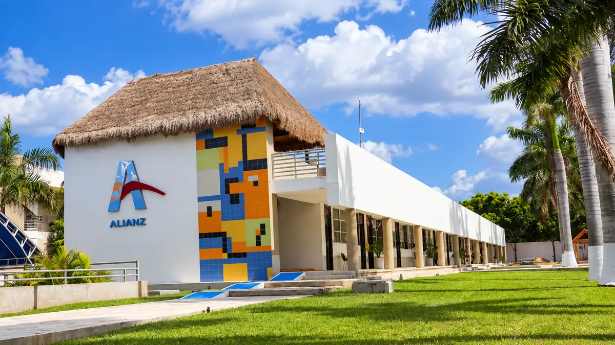 Alianz Campus La Paz en el norte de Mérida, una opción de colegio privado cerca de Blanca Residencial.