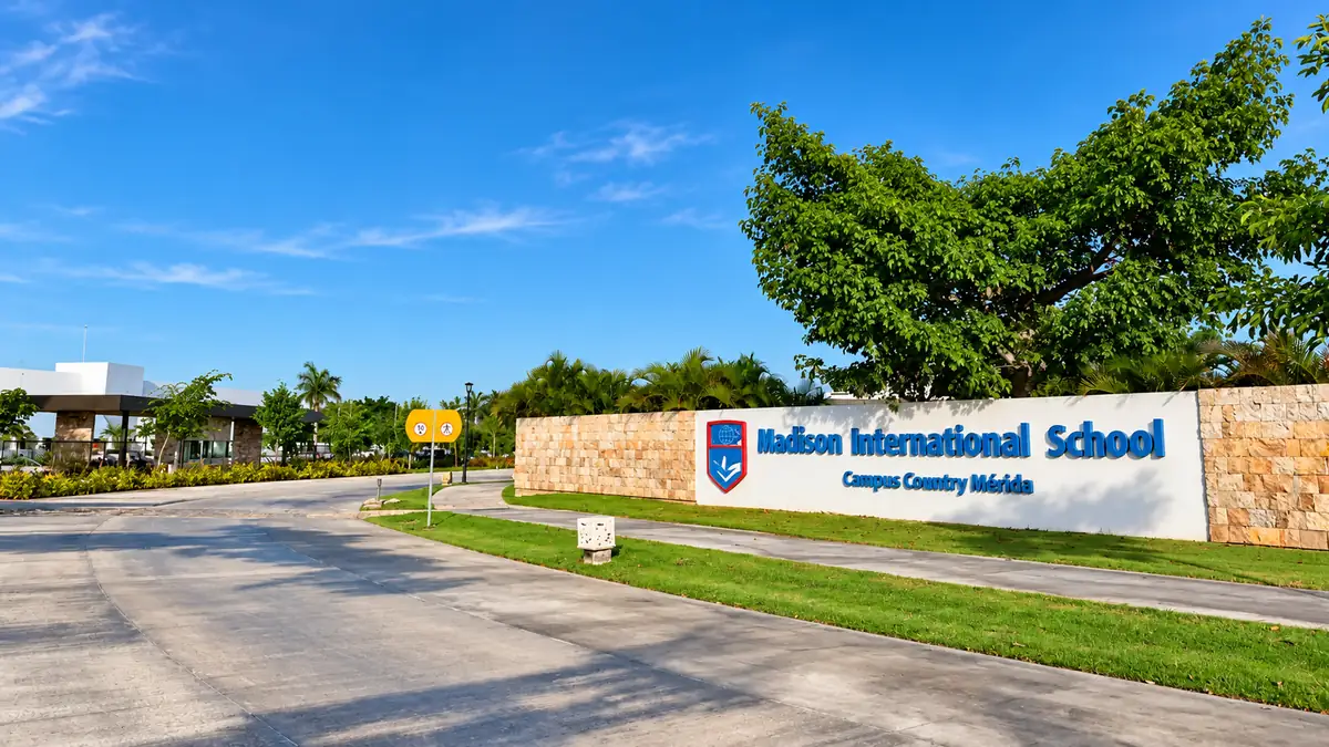 Madison International School Country Mérida, colegio privado cercano a Blanca Residencial.
